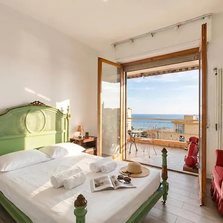 Casa Rattana Apartment With Panoramic Terrace & Sea View - Happy Rentals * Sanremo