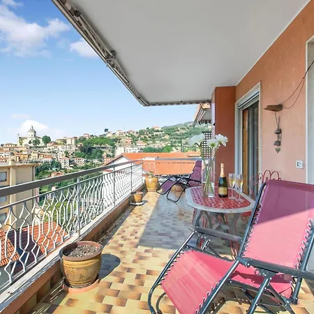 Casa Rattana With Panoramic Terrace & Sea View - Happy * San Remo